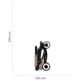 Gold Бебешка Количка Agis Blk Magic Black Cybex