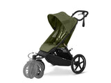 Gold Бебешка Количка Avi Spin Blk Moss Green Cybex