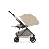 Gold Бебешка Количка Melio Carbon Almond Beige 2026 Cybex
