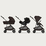 Gold Бебешка Количка Melio Carbon Almond Beige 2026 Cybex