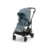 Gold Бебешка Количка Melio Carbon Stormy Blue Cybex