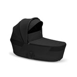 Gold Бебешка Комбинирана Количка Balios S Lux Blk Moon Black 2026 + Сгъваем Кош За Новородено Cybex
