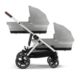 Gold Кош За Новородено Gazelle S Cot Stone Grey Cybex