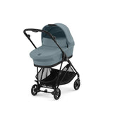 Gold Кош За Новородено Melio Cot Stormy Blue Cybex
