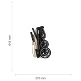 Gold Лятна Количка Beezy Blk Dune Grey 2026 Cybex