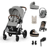 Gold Пакет Balios S Lux Ease Plus All Weather + Amya Stone Grey Cybex