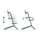 Gold Стол За Хранене Lemo 4 В 1 Set Suede Grey Cybex