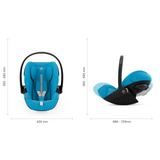 Gold Стол За Кола Cloud G I Size Plus (0 13 Кг.) Ocean Blue Cybex