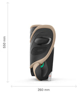 Gold Стол За Кола Solution G2 I Fix Plus (100 150 См) Choclate Brown Cybex