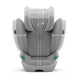 Gold Стол За Кола Solution G2 I Fix Plus (15 50 Кг.) Stone Grey Cybex