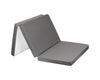 Сгъваем Матрак 59 118 5 См Полиестер Dark Grey Kikkaboo