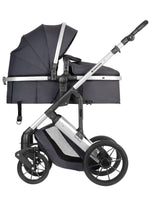 Комбинирана Количка 3В1 С Трансф.Седалка Darling Dark Grey 2024 --- BebeMama