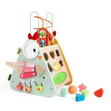 Дървен Дидактически Куб - Петел - Дървени Играчки - Classic World - BebeMama
