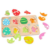 Дървен Пъзел С Динозаври От 25 Части, 18+ Месеца Classic World
