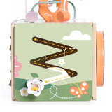 Дървен Сензорен Куб 5 В 1 Пчелен Кошер Classic World