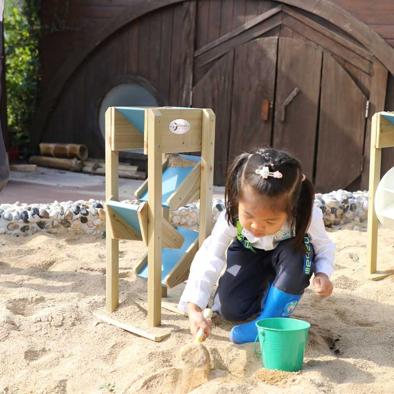 Дървена Детска Кула За Игра С Пясък 3+ Години Classic World Educational