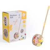 Дървена Играчка За Бутане Дъга Classic World