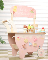 Дървена Количка За Сладолед За Деца Classic World