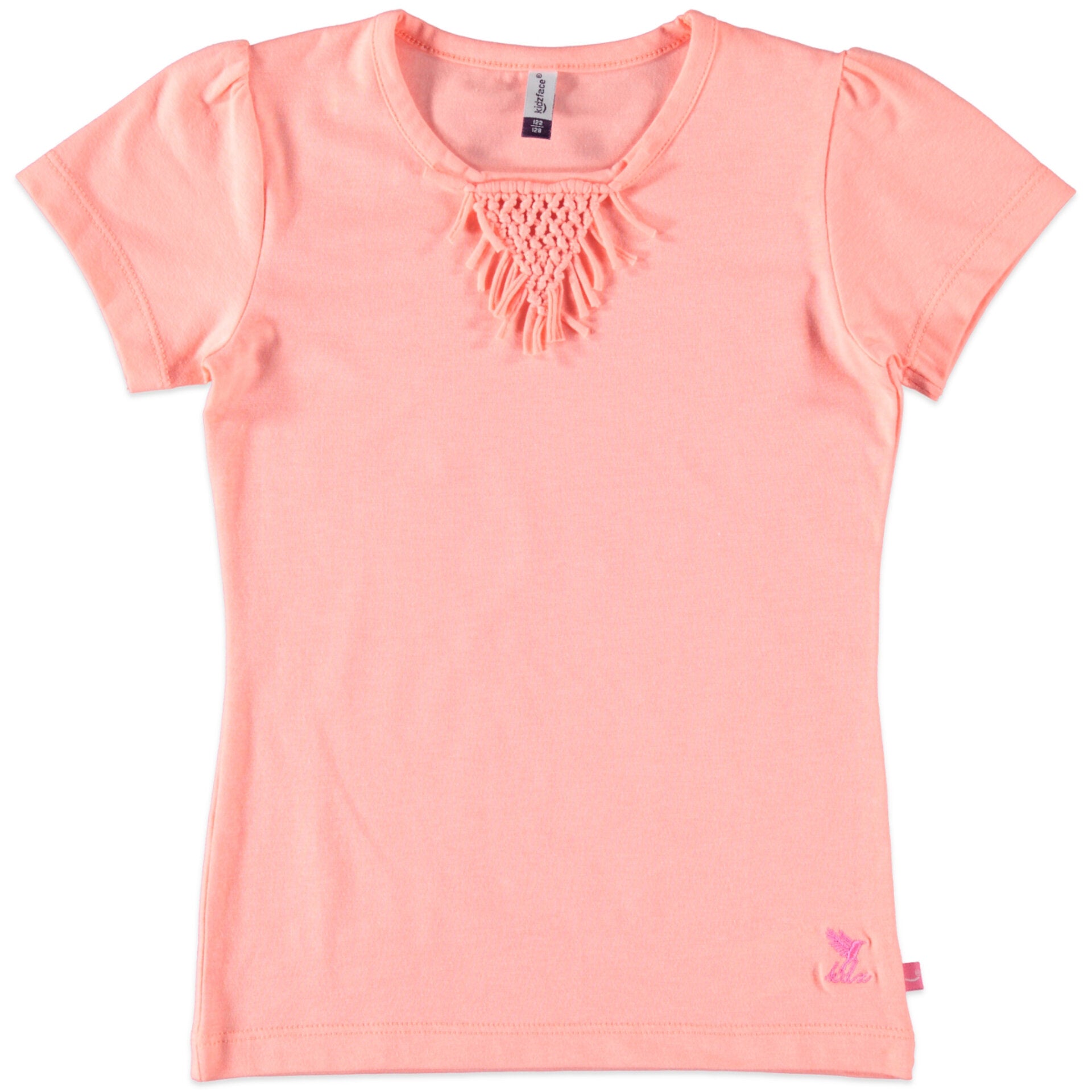 Детска Блуза За Момичета С Къси Ръкави, 128 См. 8 Г. Kidzface