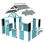 Детска Дървена Къща За Игра С Кухня 110×103×137 См Ginger Home