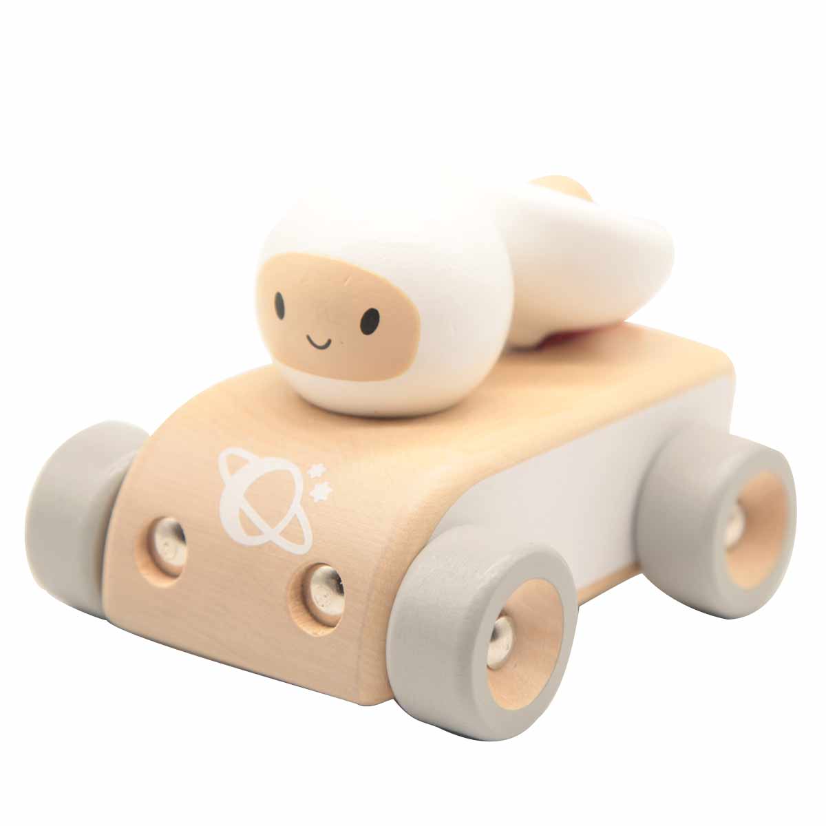 Детска дървена количка - Космонавт - Дървени Играчки - Classic World - BebeMama