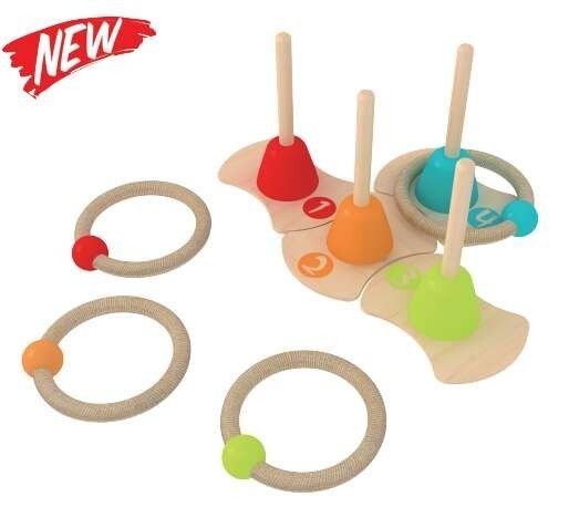 Детска игра с рингове за нанизване - Играчки За Бебета - Classic World - BebeMama