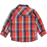 Детска Карирана Риза За Момче С Дълги Ъкави, 80 См. 12 18 М. Babyface