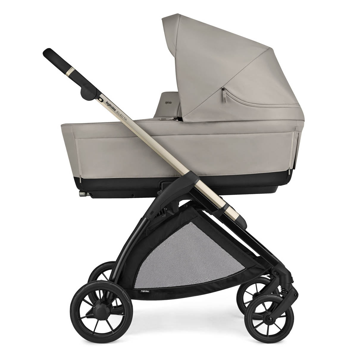 Детска Количка 2 В 1 Inglesina Electa System Duo - Battery Beige / Iridium Black