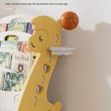 Детска Комбинирана Етажерка За Книги И Играчки Кафява Алпака Feelkids