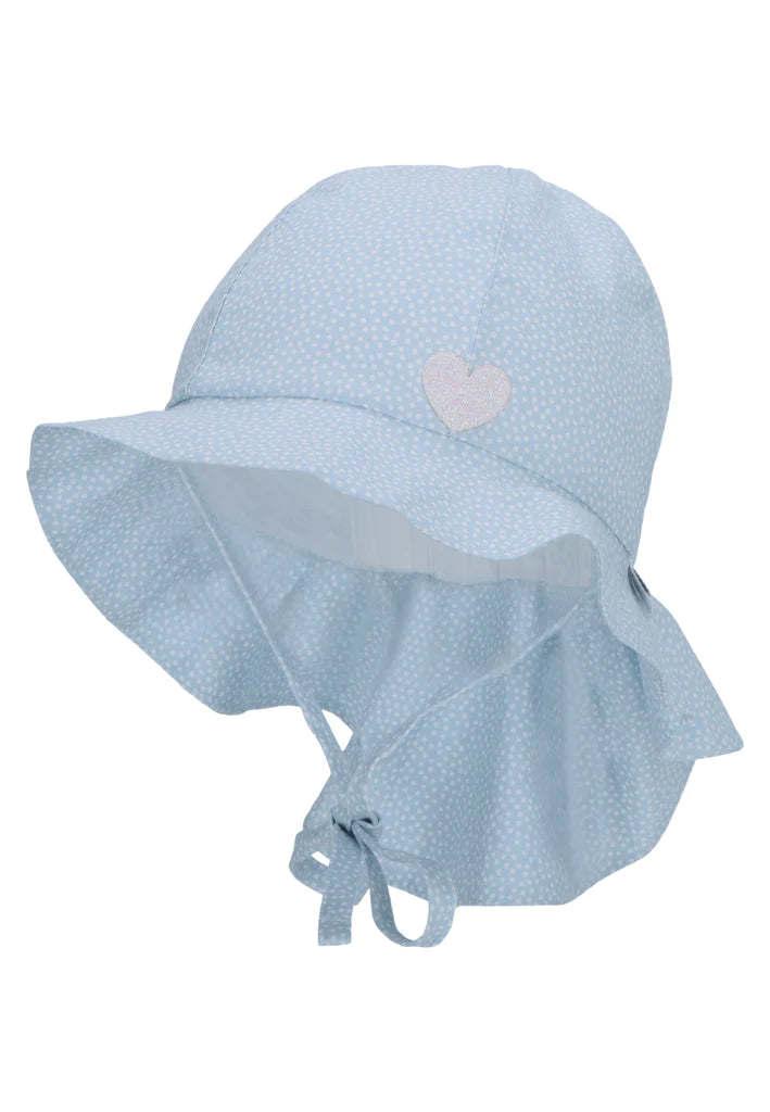 Светло Синя Детска Лятна Шапка С Uv 50+ Защита, 45 См. 6 9 М. Sterntaler