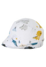 Детска Лятна Шапка, Муселин С Принт На Динозаври, 55 См. 4 6 Г. Sterntaler