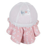 Детска Лятна Шапк С Uv 50+ Защита, С Цветя, 45 См. 6 9 М. Sterntaler