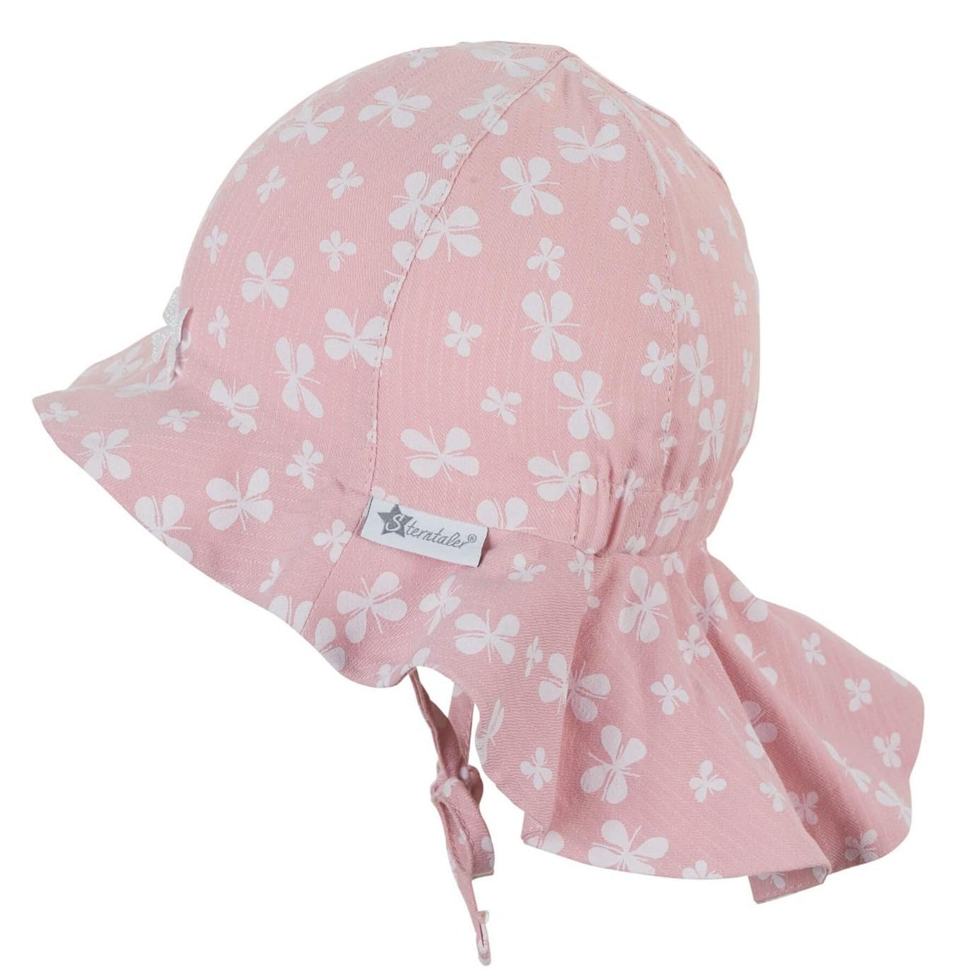 Детска Лятна Шапк С Uv 50+ Защита, С Цветя, 45 См. 6 9 М. Sterntaler