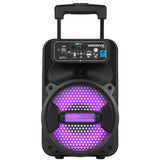 Преносима Тонколона С Led Светлини И Микрофон, Groove119