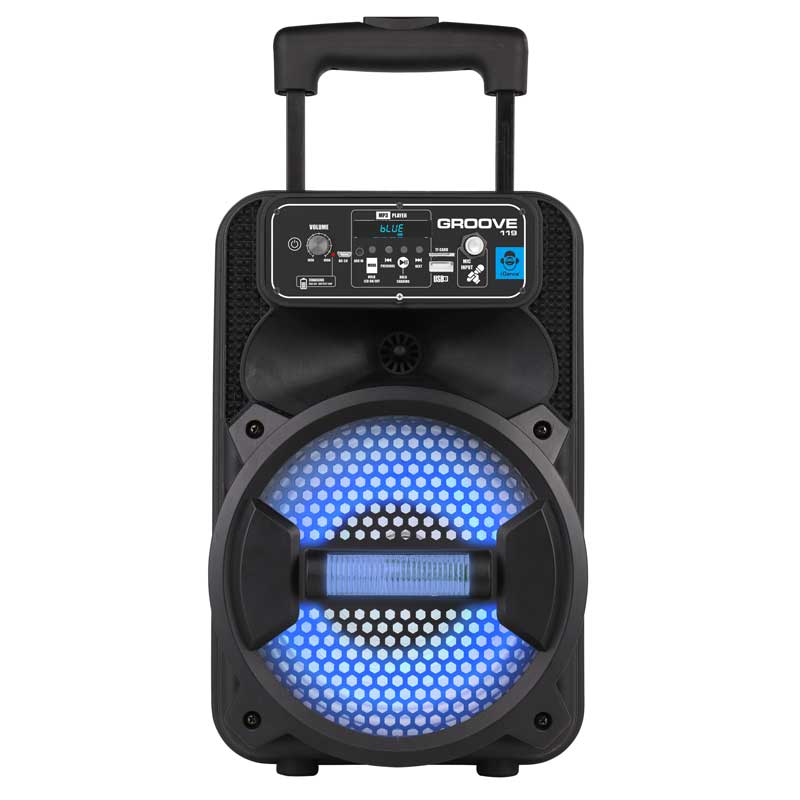 Преносима Тонколона С Led Светлини И Микрофон, Groove119