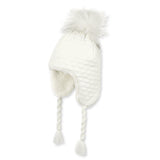 Детска Зимна Ушанка За Момиче В Екрю, 45 См. 6 9 М. Sterntaler