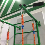 Perete suedez metalic pentru copii cu accesorii, verde