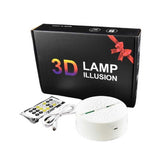 Lampă de noapte LED 3D pentru copii, unicorn înaripat, culori schimbătoare, 20 cm
