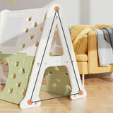 Детска Пластмасова Стена За Изкачване 5 В 1, Зелена Feelkids