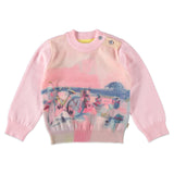 Плетена Детска Блуза За Момиче, 110 См. 5 Г. Babyface