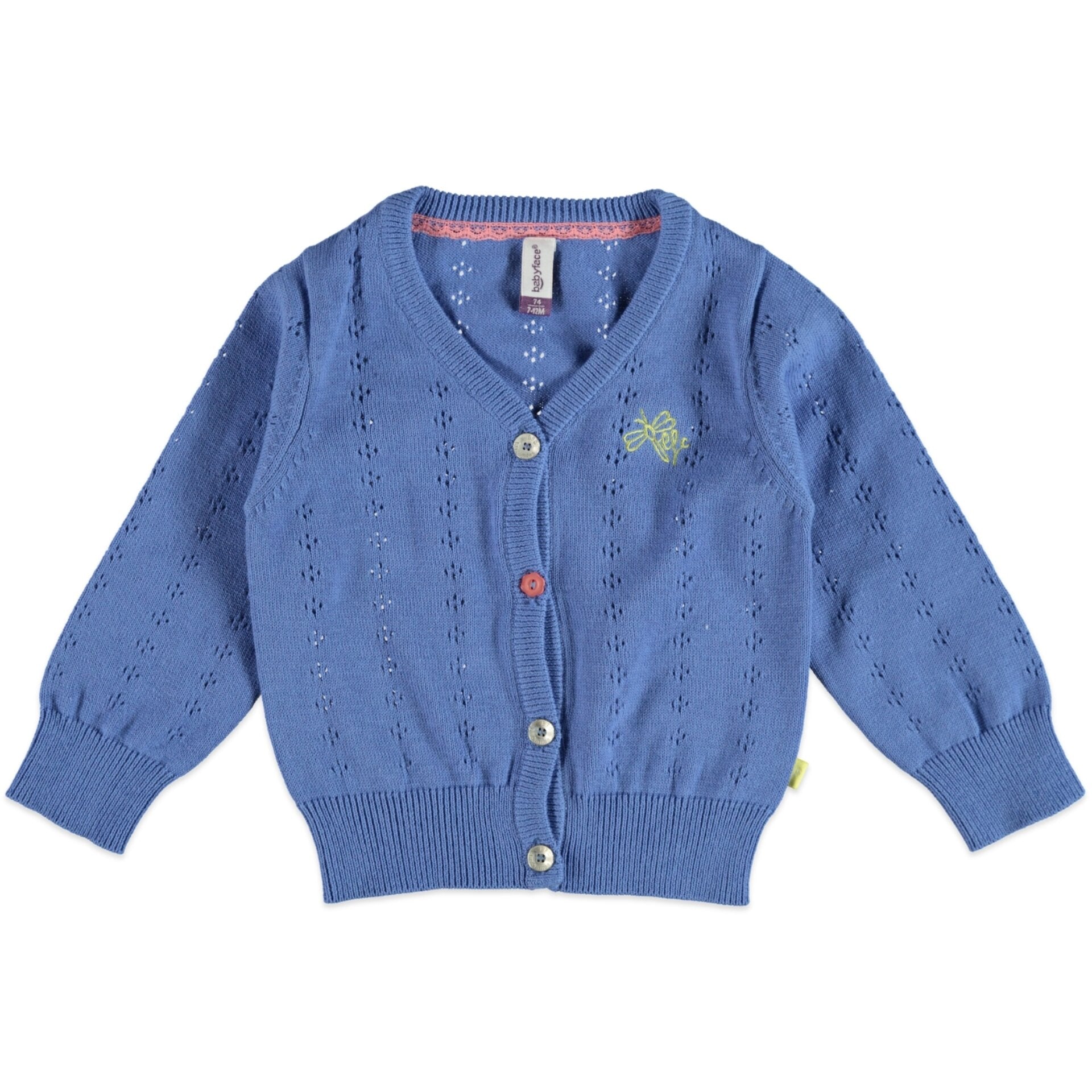 Плетена Детска Жилетка За Момиче, 98 См. 3 Г. Babyface