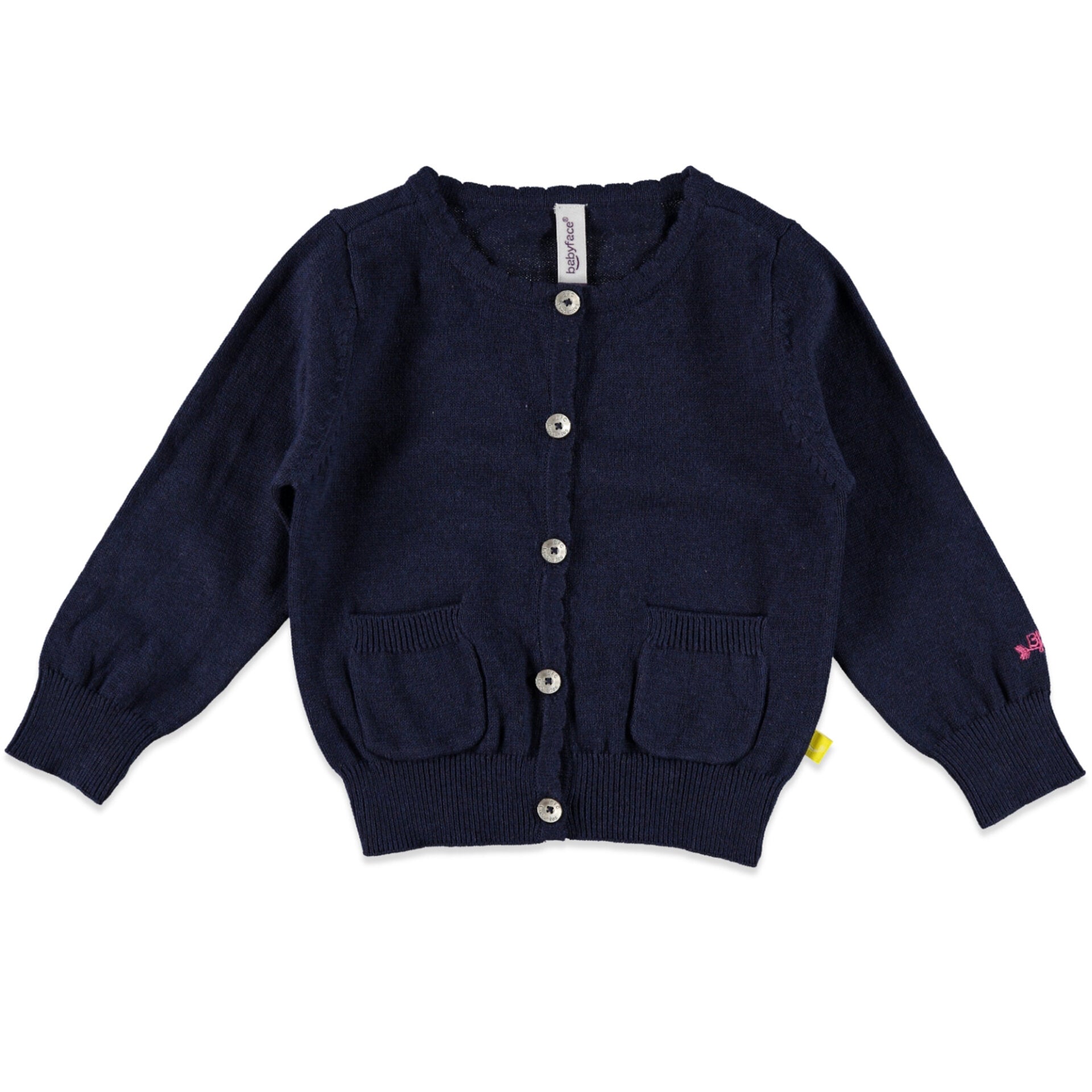 Плетена Детска Жилетка За Момиче, 86 См. 12 18 М. Babyface