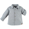 Детска Риза С Дълги Ръкави От Лен И Памук, 80 См. 12 18 М. Babyface