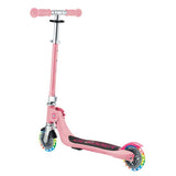 Детска Сгъваема Тротинетка С Две Светещи Колела Globber Flow Foldable Junior Lights - Розова --- BebeMama