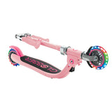 Детска Сгъваема Тротинетка С Две Светещи Колела Globber Flow Foldable Junior Lights - Розова --- BebeMama
