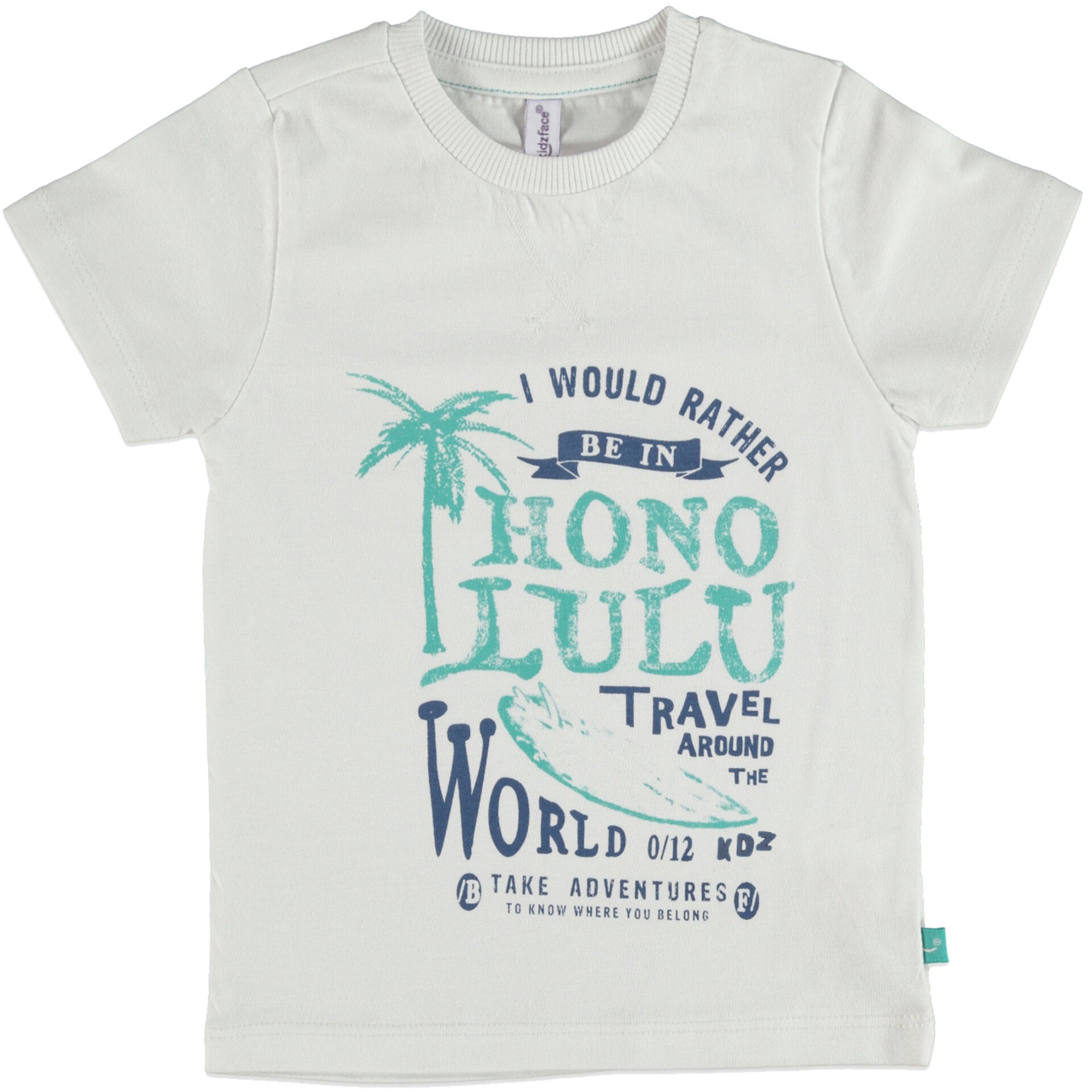 Детска Тениска С Щампа, 140 См. 10 Г. Kidzface