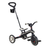Tricicletă pentru copii 4 în 1 Globber Explorer Trike pliabilă, culoare bej