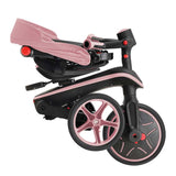 Tricicletă pentru copii 4 în 1 Globber Explorer, pliabilă, culoare roz