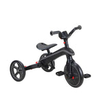 Tricicletă pentru copii 4 în 1 Globber Explorer Trike pliabilă, culoare gri-negru