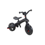 Tricicletă pentru copii 4 în 1 Globber Explorer Trike pliabilă, culoare gri-negru